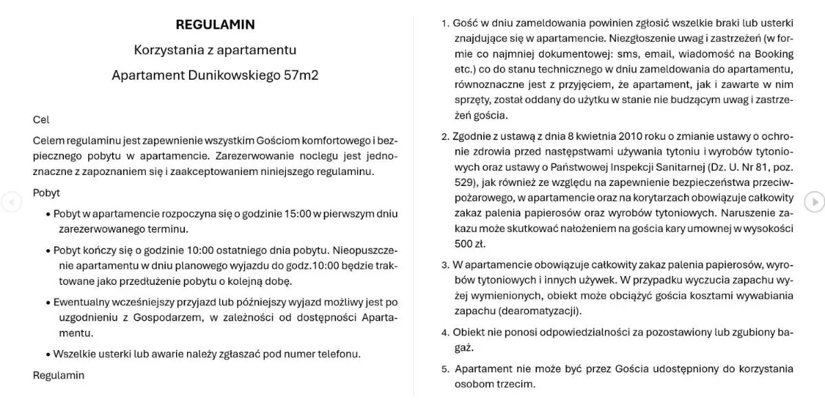 Apartament Dunikowskiego 57m2 — 2