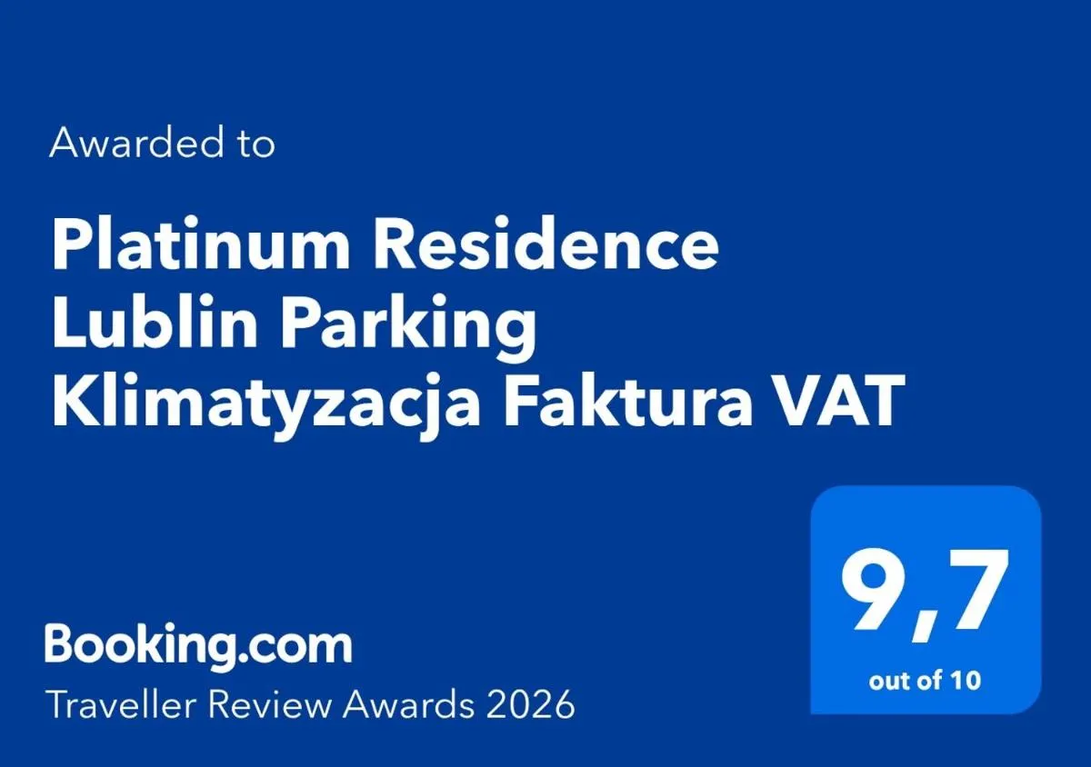 Platinum Residence Lublin Parking Klimatyzacja Faktura VAT — 2