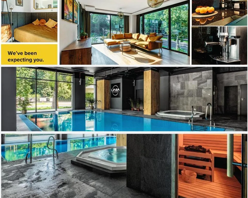 SASKI apartament PREMIUM Unia Art Residence HOME & SPA CENTER “best view”